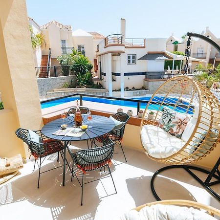 Amazing Renovated Pool View Apt, Aircon, 2 Min To Fanabe Beach Costa Adeje  Eksteriør bilde