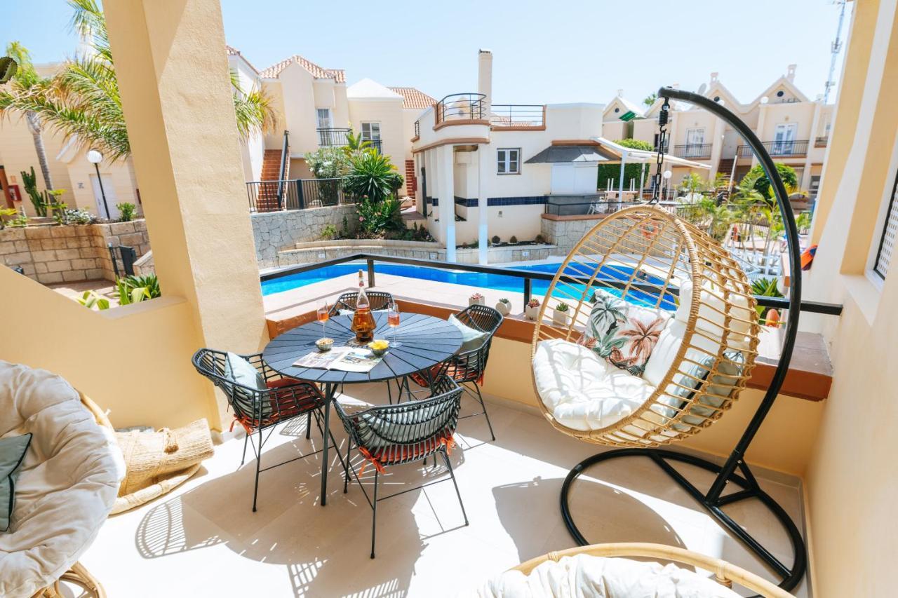 Amazing Renovated Pool View Apt, Aircon, 2 Min To Fanabe Beach Costa Adeje  Eksteriør bilde