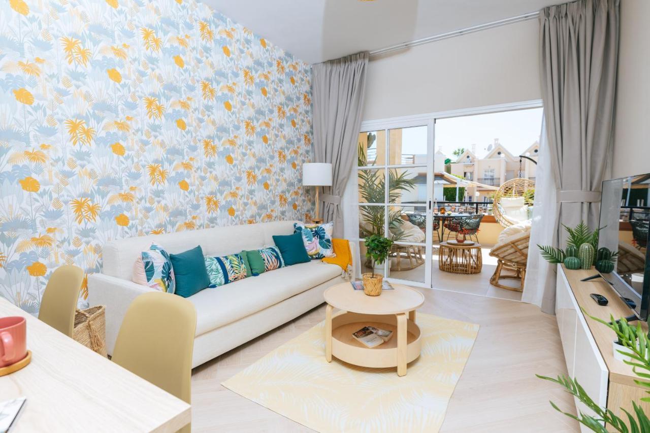 Amazing Renovated Pool View Apt, Aircon, 2 Min To Fanabe Beach Costa Adeje  Eksteriør bilde