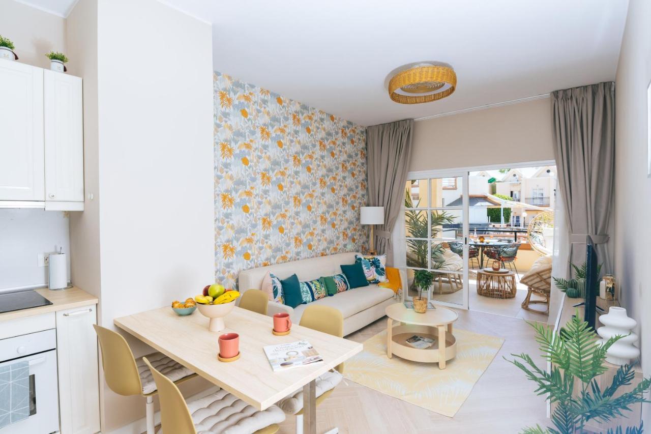 Amazing Renovated Pool View Apt, Aircon, 2 Min To Fanabe Beach Costa Adeje  Eksteriør bilde