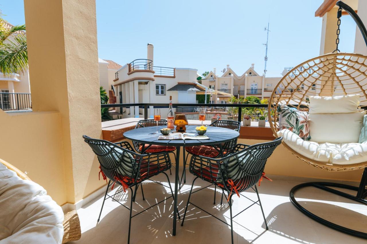 Amazing Renovated Pool View Apt, Aircon, 2 Min To Fanabe Beach Costa Adeje  Eksteriør bilde