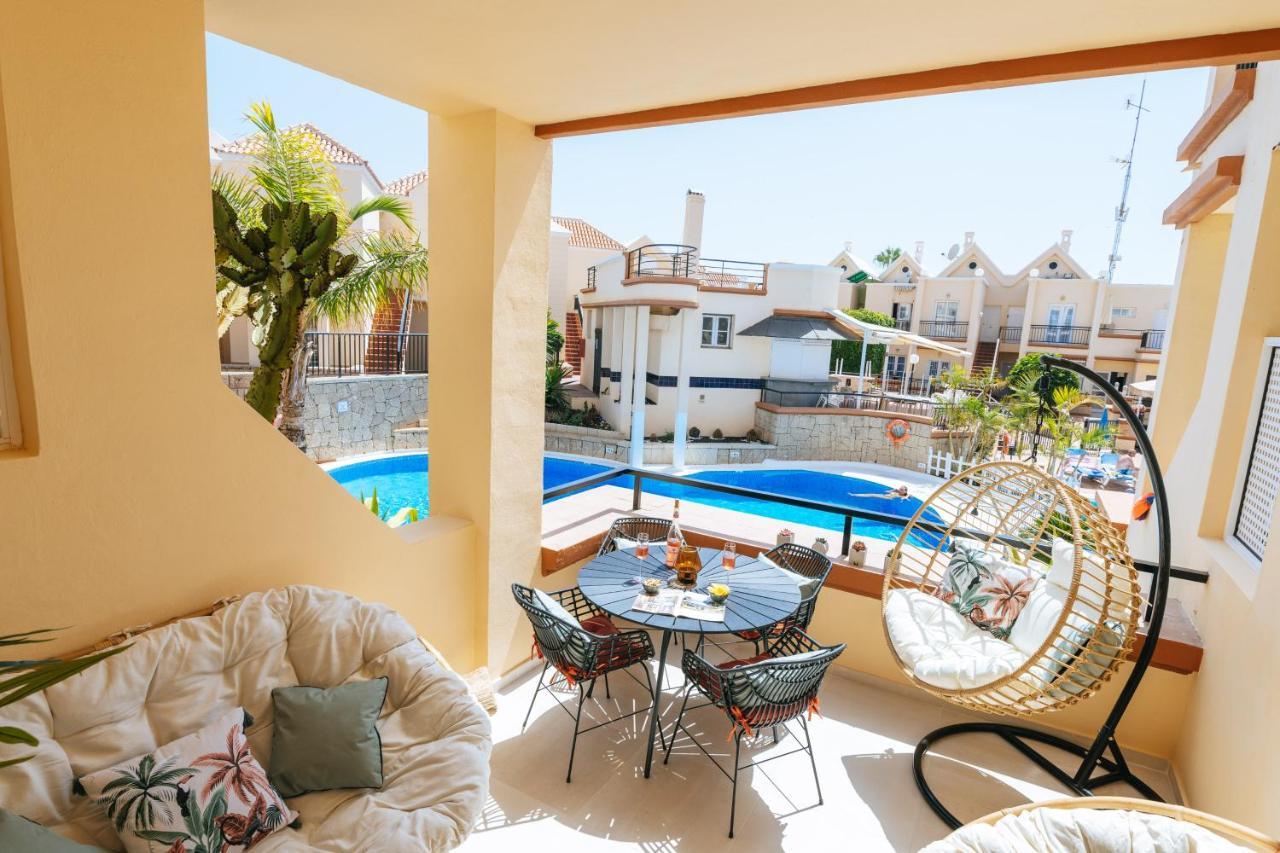 Amazing Renovated Pool View Apt, Aircon, 2 Min To Fanabe Beach Costa Adeje  Eksteriør bilde